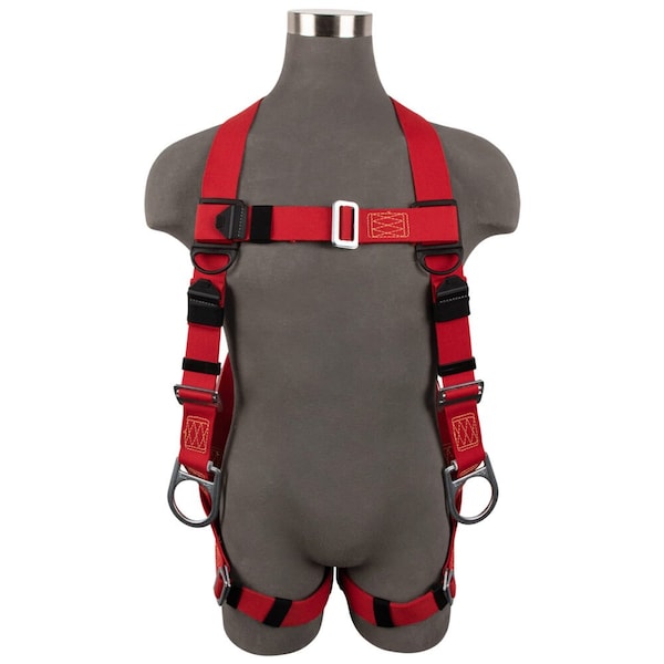 Safewaze Welding Full Body Harness 3D, MB Chest, MB Legs  3X - FS77426-WE-3X