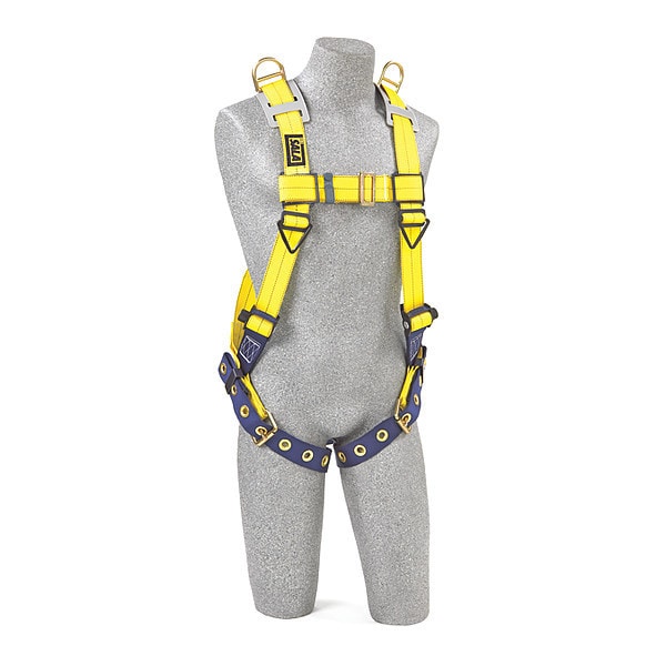 3M Dbi-Sala Delta(TM) Retrieval Full Body Harness, 3XL, 420 lb., Back, Shoulder D-Ring - 1101268