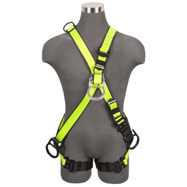 Safewaze Wind & Tower Crossover Harness Alu 3D, QC Torso, FD, TB Legs  Universal - FS9000-COS