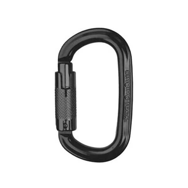 Singing Rock Ozone Triple Lock 3AL Black Carabiner - 497837