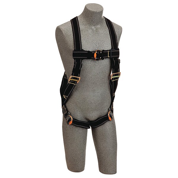3M Dbi-Sala Delta(TM) Welders Full Body Harness, Universal (S/M/L/XL), 310 lb., Quick-Connect Chest/ - 1109975