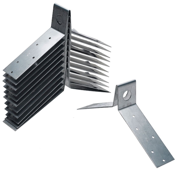 Werner Roof Anchor Knock Down Plated Steel 12PK - A230400