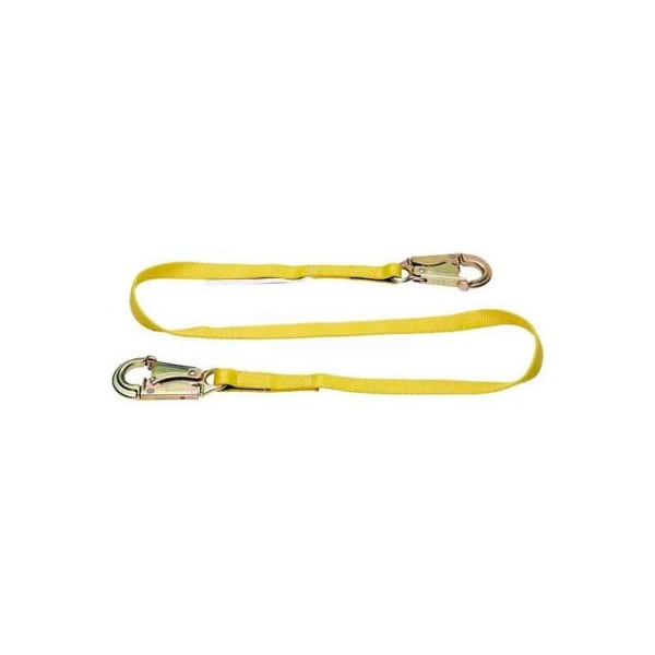 Werner Ladder - Fall Protection Werner Positioning Lanyard, 6'L, 2 Snaphooks - C111106