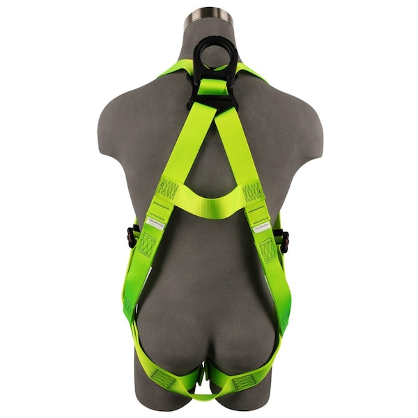 Safewaze Arc Flash Full Body Harness DE 1D, DE MB Torso, DE MB Chest, DE QC Legs  4X - SW77225-UTQC-4X