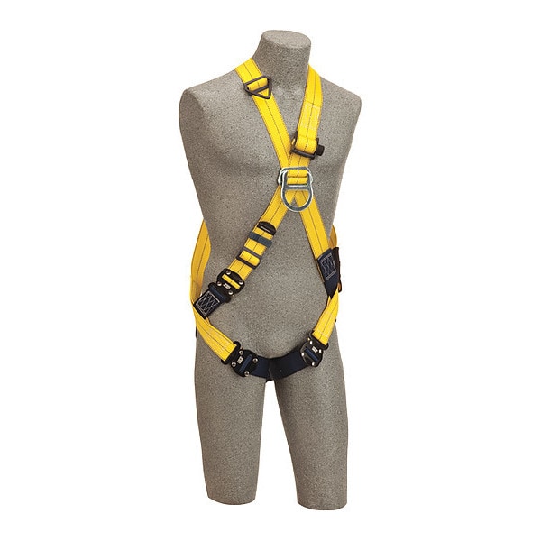 3M Dbi-Sala Delta(TM) Full Body Harness, L, 420 lb., Back, Front D-Ring - 1112377
