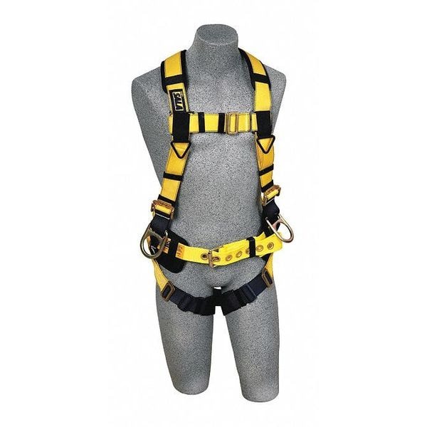 3M Dbi-Sala Delta(TM) Full Body Harness, XL, 420 lb., Back, Side D-Ring - 1106452