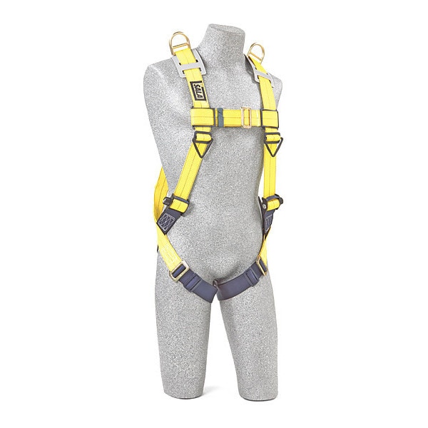 3M Dbi-Sala Delta(TM) Retrieval Full Body Harness, 2XL, 420 lb., Back, Shoulder D-Ring - 1112082