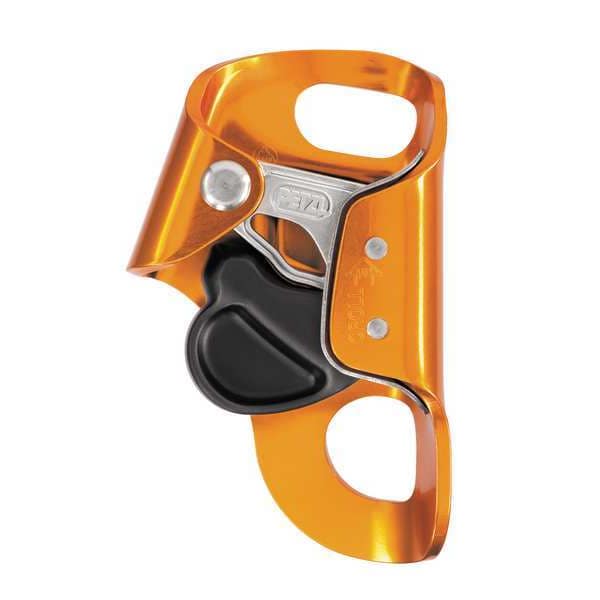Croll Chest Rope Clamp, For Rope Size 5/16 to 7/16 in, Aluminum/Steel - B16BAA