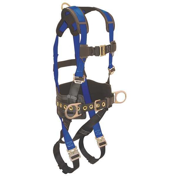 Condor Condor Full Body Harness, L, 425 lb., Quick-Connect Chest/ Quick-Connect Leg Buckles - 7DD52