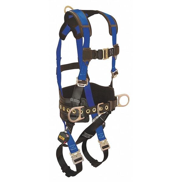 Condor Condor Full Body Harness, L, 425 lb., Quick-Connect Chest/ Quick-Connect Leg Buckles - 7DD52