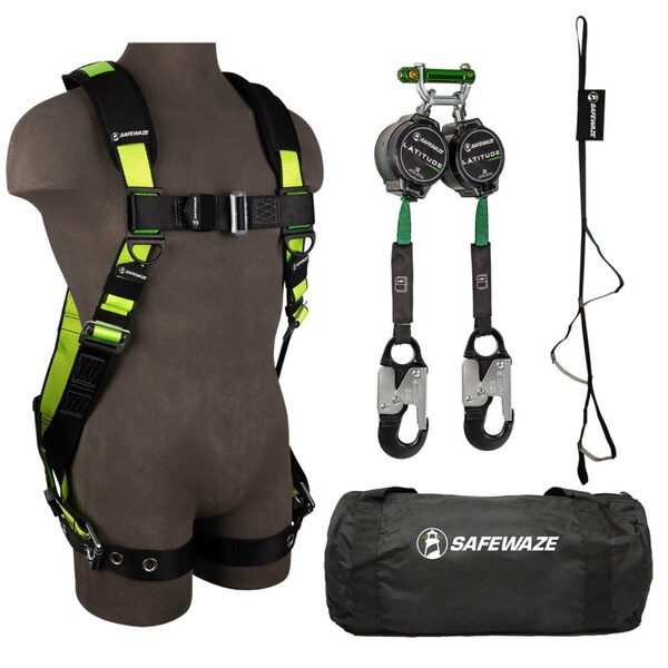 Safewaze PRO Bag Combo: FS185-2X, 018-5025, FS902, FS8150 - 018-3005