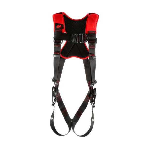 3M Protecta Protecta(R) Full Body Harness, XL, 420 lb., Mating Chest/ Tongue Leg Buckles, Back, Chest D-Ring - 1161431