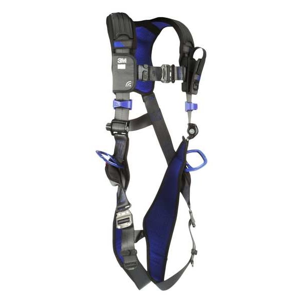 3M Dbi-Sala ExoFit(TM) X300 Fall Protection Harness, XL, 420 lb, Quick-Connect Chest/ Quick-Connect Leg Buckles - 1113055