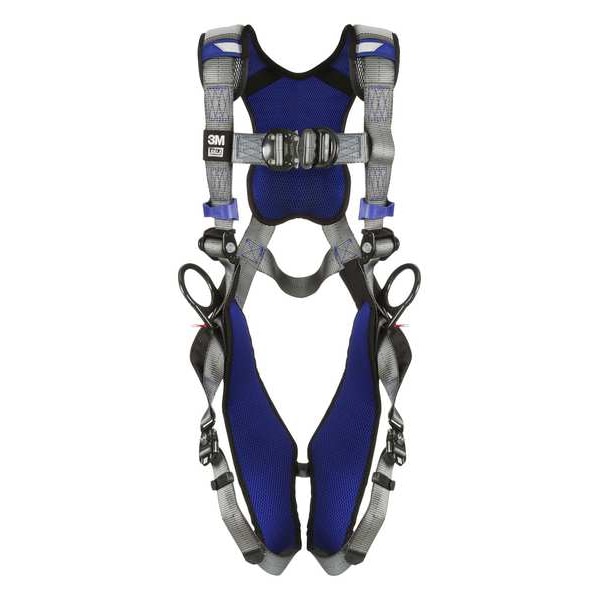 3M Dbi-Sala ExoFit(TM) X200 Fall Protection Harness, L, 420 lb, Quick-Connect Chest/ Quick-Connect Leg Buckles - 1402132