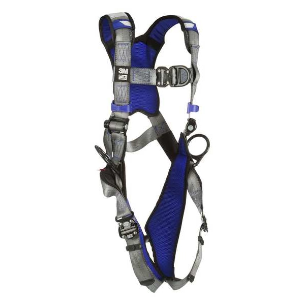 3M Dbi-Sala ExoFit(TM) X200 Fall Protection Harness, L, 420 lb, Quick-Connect Chest/ Quick-Connect Leg Buckles - 1402132