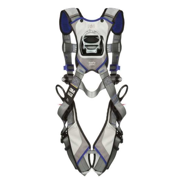 3M Dbi-Sala ExoFit(TM) X200 Fall Protection Harness, L, 420 lb, Quick-Connect Chest/ Quick-Connect Leg Buckles - 1402132