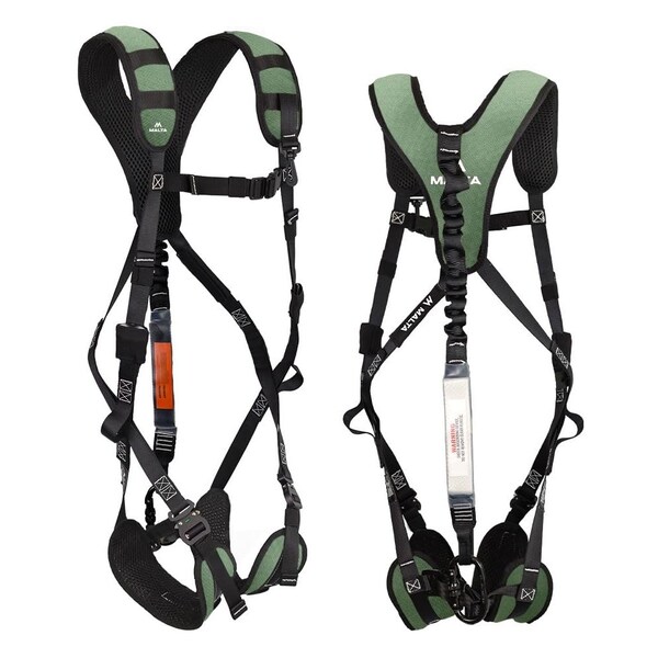 Malta Dynamics UltraLight Harness Kit, L/XL, 300 lb, Quick-Connect Chest/ Quick-Connect Leg Buckles - HE4101