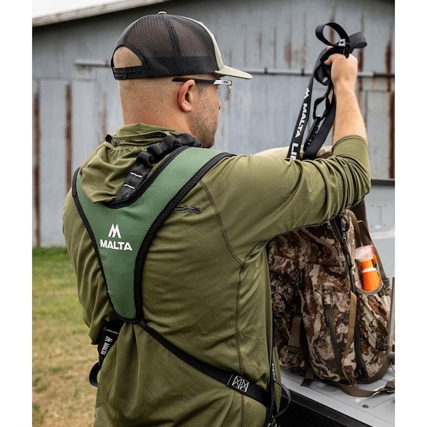 Malta Dynamics UltraLight Harness Kit, L/XL, 300 lb, Quick-Connect Chest/ Quick-Connect Leg Buckles - HE4101
