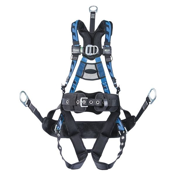 Honeywell Miller AirCore(TM) Oil & Gas with Bos'n Chair Full Body Harness, L/XL, 400 lb., Mating Chest/ - ACOG-TBBCUB