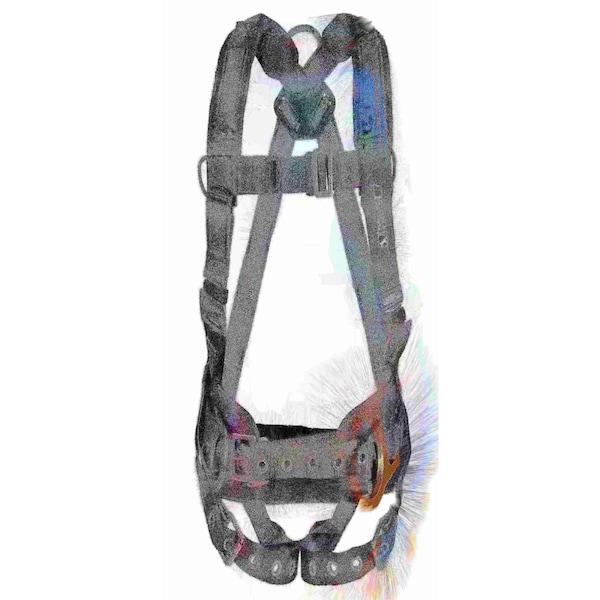 Tractel Versafit Full Body Harness, Back & Side D-Rings, Belt, L Size - EBD95L