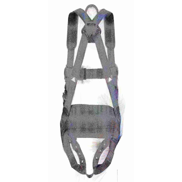 Tractel Versafit Full Body Harness, Back & Side D-Rings, Belt, L Size - EBD95L