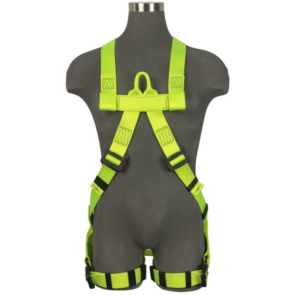 Safewaze Arc Flash Full Body Harness Soft Dorsal & Sternal Loop, DE MB Torso, DE QC Legs  XS - SW77125-UTQC-SL-XS