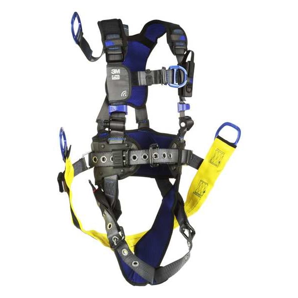 3M Dbi-Sala ExoFit(TM) X300 Fall Protection Harness, 2XL, 420 lb, Mating Chest/ Tongue Leg Buckles - 1113488