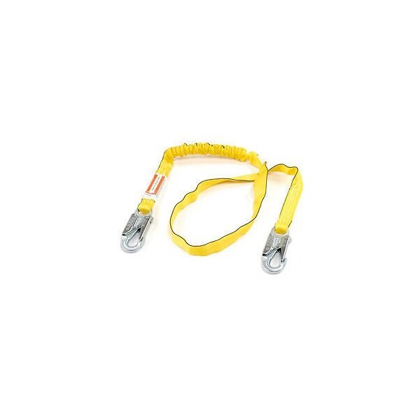 Honeywell North Miller Manyard Shock-Absorbing Lanyard 6ft, 216WLS-Z7/6FTYL - 216WLS-Z7/6FTYL