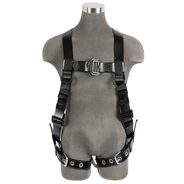 Safewaze Pro-Shield Full Body Harness 1D, DE MB Chest, TB Legs L/XL - 023-1336