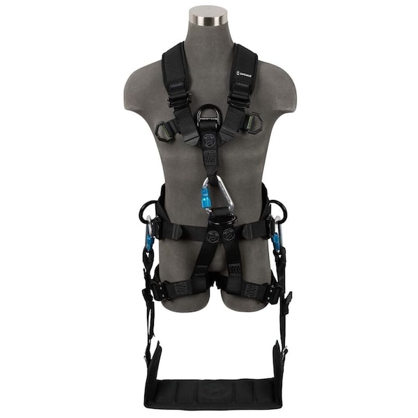 Safewaze Wind & Tower Harness 5D, Removable Seat, QC Legs  L/XL - FS227T-L/XL