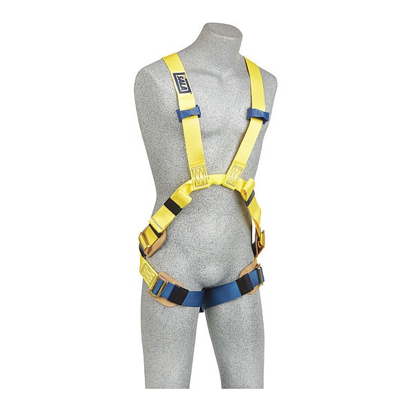 3M Dbi-Sala Delta(TM) Arc Flash Full Body Harness, 2XL, 310 lb., Back, Front D-Ring - 1110755