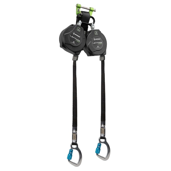 Safewaze Latitude Edge 8' Dual Web SRL Alu Carabiners - 023-5349