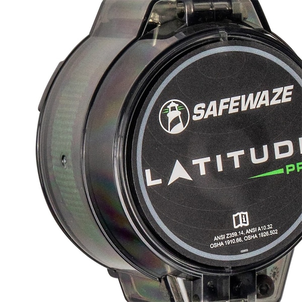 Safewaze Latitude Pro 7' Single Web SRL Carabiner, Alu Snap Hook - 018-5005