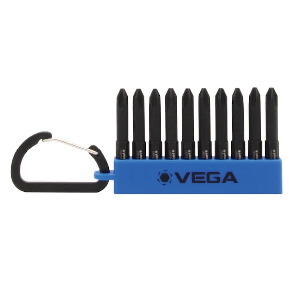 Vega Phillips 2 Extra Hard Carabner Set, 10 pc, 4 in Length, S2 Steel - 150P2AXCS10