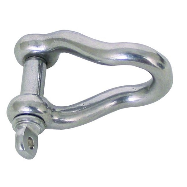 A & I Products CONNECTOR-TWIST CLEVIS-SCREW-STAINLESS 1.85" x2.2" x1.3" - A-B1ABK1610