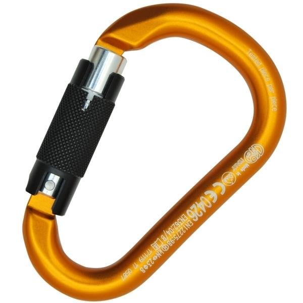 Kong Usa 110 mm Length, 22.5 mm Gate Opening, Aluminum Alloy, Orange/Polished/Black - 787MM0OPNKK