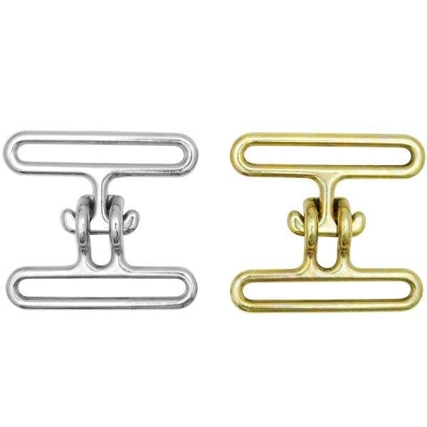 Kong Usa Buckle 191+192 Nickel plated Bronze 50 mm, 1.31/32 inch - 191500N00XK
