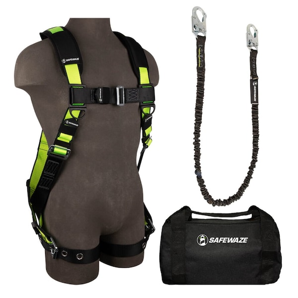 Safewaze Fall Protection Kit, Size: L/XL - FS133-L/XL