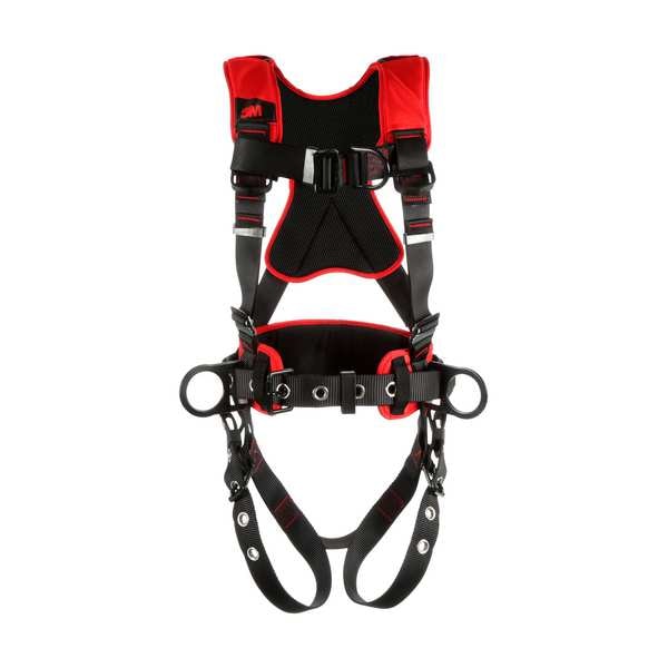3M Protecta Protecta(R) Full Body Harness, M/L, 420 lb., Mating Chest/ Tongue Leg Buckles - 1161227