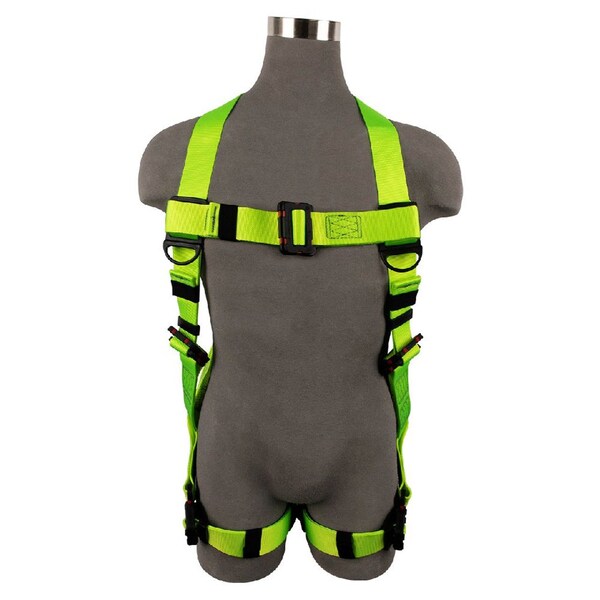 Safewaze Arc Flash Full Body Harness: Soft Loop 1D, DE MB Torso, DE QCLegs - SW77225-UT2QCSL