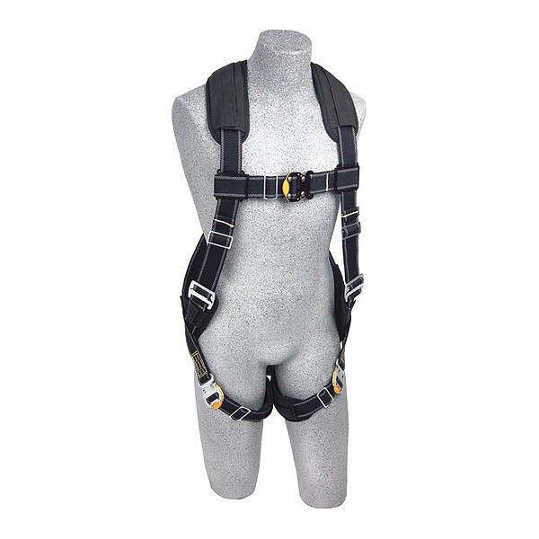 3M Dbi-Sala ExoFit(TM) XP Arc Flash Full Body Harness, 2XL, 310 lb., Quick-Connect Chest/ Back D-Ring - 1100944