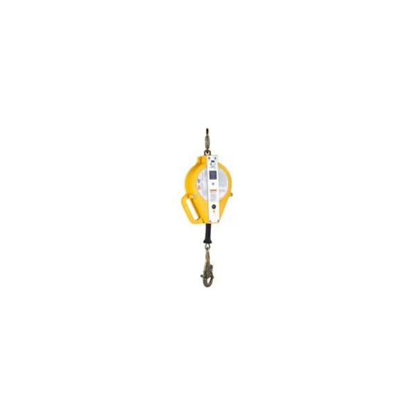 3M Dbi-Sala Self Retracting Lifeline, 310 lb Weight Capacity, Silver, Yellow - 3503889