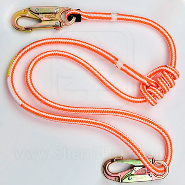 Rope Logic Buckstrap Lanyard 1/2 in. (13mm) Hi Vee rope w/Steel Snaps adjusts 4-7 ft. - 15238