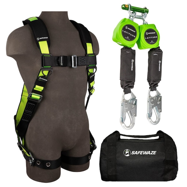 Safewaze PRO Bag Combo: FS185-L/XL, 019-5052, FS8125 - 019-3041