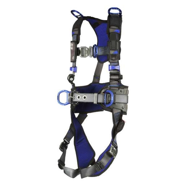 3M Dbi-Sala ExoFit(TM) X300 Fall Protection Harness, L, 420 lb, Quick-Connect Chest/ Quick-Connect Leg Buckles - 1113706