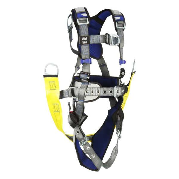 3M Dbi-Sala ExoFit(TM) X200 Fall Protection Harness, M, 420 lb, Quick-Connect Chest/ Tongue Leg Buckles - 1402116