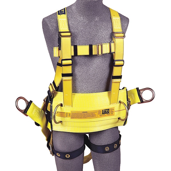 3M Dbi-Sala Belly Pad, Polyester, M, For use with 3M DBI-Sala Harnesses with Pass-Through Connection, 310 lb - 1000573