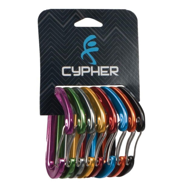 Cypher Mydas Ultra Carabiners, Assorted Color, 8PK - 765241