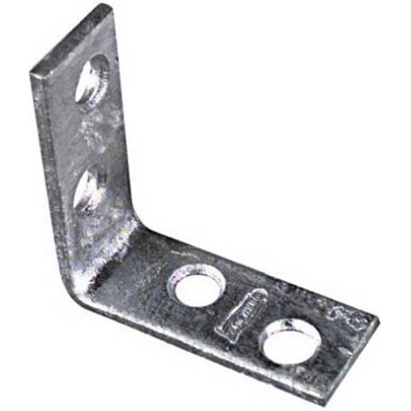 Eat-In N208-736 1.5 x 0.63 in. Galvanized Corner Brace; 4 Pack - EA567691