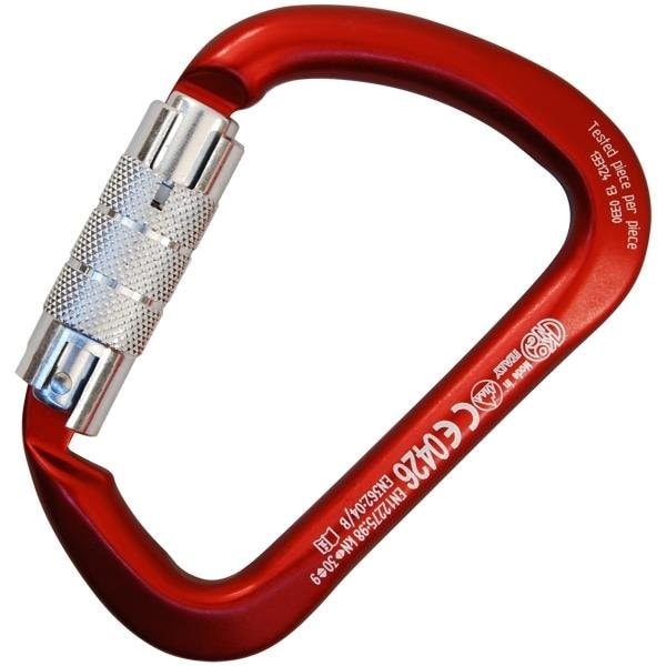 Kong Usa Asymmetric, 114 mm Length, 26 mm Gate Opening, Aluminum Alloy, Red - 711MG0RPPKK
